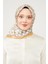 Gold Lvd Baskılı Trend Twill Eşarp 3