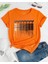 Büyük Beden Leopar Kalpler Baskılı Pamuk Oversize Şık Kadın Tshirt 1