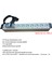 Kabinet Prizi - 19"inch , 7li Şebeke , Sigortalı , Kablolu Power Grubu ( 7XDIN49440 Soketli Schuko Grup Priz ) 2