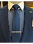 İtalyan stil slim fit mono yaka erkek ceket lacivert T10761 4