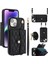 iPhone 14 Plus Destek Çubuğu Kılıfı Card Yuvaları Crossbody Deri+Tpu Telefon Kapağı (Yurt Dışından) 1