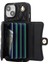 iPhone 14 Plus Destek Çubuğu Kılıfı Card Yuvaları Crossbody Deri+Tpu Telefon Kapağı (Yurt Dışından) 5