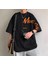 Büyük Beden Movo Cnw Baskılı Pamuk Oversize Hip Hop Erkek Tshirt 1