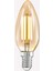 Amber 4 W Sarı Mum E14 Duy LED Ampul 1