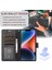 iPhone 15 Plus Deri Flip Cüzdan Kapağı Strap ile (Yurt Dışından) 4