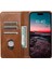 iPhone 15 Manyetik Kılıf Mumsu Doku Pu Deri+Tpu Telefon Stand Kapağı (Yurt Dışından) 1
