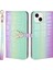 iPhone 14 Plus Cüzdan Kılıfı Gradyan Timsah Doku Koruyucu Telefon Kapağı (Yurt Dışından) 1