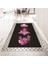 Dijital Baskılı Kaymaz Taban Yıkanabilir Mutfak Halısı Yolluk, V-Mutfak-01-Pembe, 1