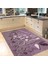 Dijital Baskılı Kaymaz Taban Yıkanabilir Mutfak Halısı Yolluk, V-Mutfak-16-Mor, 2