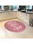 Dijital Baskılı Kaymaz Taban Yıkanabilir Yuvarlak Mutfak Halısı Yolluk, V-Y-Mutfak-15-Pembe, 2