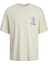 Jortokyo Market Tee Ss Crew Neck Tg Ln 12256932 Krem 1