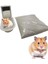 Hamster Tuvalet Kabı + 500 gr Tuvalet Kumu Seti Beyaz 1