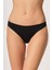 Siyah Emay 2802 Yapıştırma Lazer Kesim String Külot 1