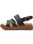 TB0A61TRW021 Timberland Backstrap Sandal Kadın Sandalet Siyah 2