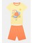 Erkek Çocuk Orange 2li Pijama Takımı 2