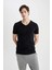 Erkek Siyah Tişört - M7668AZ/BK81 3