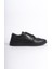 Erkek Deri Spor Ayakkabı & Sneaker Siyah -MBKRYT015-S 4