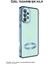 Caseworld Samsung Galaxy A55 Kapak Yanları Renkli Lens Korumalı Logo Gösteren Şeffaf Luxury Silikon Kılıf - Siyah 3