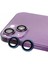 iPhone 14 Plus Kamera Lens Koruyucu Metal Tekli CL07 Lacivert 1
