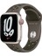 Apple Watch Orijinal Saat Kordonu 41MM Uyumlu Olive Gray/cargo Khaki Nike Sport Band ML873ZM/A 2