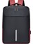 Laptop Çantası Iş Rahat Erkek Sırt Çantası USB Şarj Basit Moda Büyük Kapasiteli Sırt Çantası (Yurt Dışından) 1