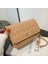 Zincir Moda Küçük Çanta Kadın Yeni Basit Doku Küçük Kare Çanta Internet Ünlü Yabancı Stil Tek Omuz Crossbody Çanta (Yurt Dışından) 1