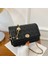 Zincir Moda Küçük Çanta Kadın Yeni Basit Doku Küçük Kare Çanta Internet Ünlü Yabancı Stil Tek Omuz Crossbody Çanta (Yurt Dışından) 1
