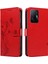 Xiaomi 11T/11T Pro Kabartmalı Kelebek ve Kart Yuvası Cüzdan Kılıf (Yurt Dışından) 1