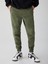 Erkek Fit Jogger Bel Yeşil Pantolon 2