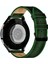 Samsung Galaxy Watch Kordon Watch 7 6 5 4 / Pro Watch 6 Classic 40MM 43MM 44MM 47MM Watch 5 / Watch 5 Pro 40 44 45 Watch 4 40 42 44 46MM 20MM Yeşil Deri Kordon 8