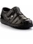 Siyah Deri Erkek Sandalet E05437182903 3