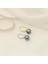 925 Ayar Gümüş Tavuskuşu Tatlısu Incisi KÜPE-10MM 4