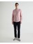 Erkek Pembe Regular Fit Klasik Yaka Çizgili Gömlek 3824157T.662 3