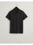 Erkek Siyah Regular Fit Logolu Polo 2043005.5 4