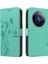 Realme 12 Pro Artı Kabartmalı Kelebek Cüzdan Telefon Kılıfı Için Flip Case ve (Yurt Dışından) 1