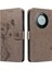 Huawei Mate 60 Için Flip Case El Kayışı Cüzdan ile Deri (Yurt Dışından) 1