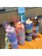 850ML Büyük Kapasiteli Plastik Taşınabilir Spor Su Şişesi Spor Pipetli Bardak (Yurt Dışından) 3