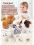 18CM Simüle Edilmiş Elektrikli Yürüyüş Peluş Oyuncak Teddy (Yurt Dışından) 2