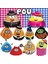 Pop Peluş Çılgın Uzaylı Oyunu Periferik Kabak Bebek Üçgen Peluş Oyuncak Hediye Nokta (Yurt Dışından) 3