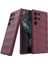 Samsung Galaxy S24 Ultra Kılıf Oslo Prime Bordo 1