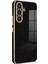 Samsung Galaxy A55 Kılıf Olive Plated Siyah 1