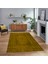 Dijital Baskılı Kaymaz Taban Yıkanabilir Sade Desen Yolluk Mutfak Salon Halısı, V-Sade-45-Sarı, 1