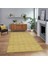 Dijital Baskılı Kaymaz Taban Yıkanabilir Sade Desen Yolluk Mutfak Salon Halısı, V-Sade-30-Sarı, 1
