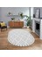 Dijital Baskılı Kaymaz Yıkanabilir Sade Desen Oval Yolluk Mutfak Salon Halısı, V-O-Sade-24-Gri, 1