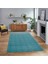 Dijital Baskılı Kaymaz Taban Yıkanabilir Sade Desen Yolluk Mutfak Salon Halısı, V-Sade-47-Mavi, 1