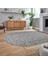 Dijital Baskılı Kaymaz Yıkanabilir Sade Desen Oval Yolluk Mutfak Salon Halısı, V-O-Sade-05-Gri, 2