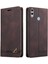 Onur Için Kılıf 10LITE Premium Deri Premium Deri Kickstand Iki (Yurt Dışından) 1