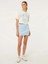 Oversize New York Crop Top Krem T-Shirt 1
