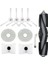 Ecovacs Deebot T20/T20MAX/T20PRO/X1 Robot Ana Yan Fırça Için 10 Adet (Yurt Dışından) 5