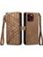 IPhone 15 Için Flip Case Pro Darbeye Kapak Kapak Cüzdan Basit Iş (Yurt Dışından) 1